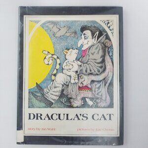 Vintage 1978 Dracula's Cat by Jan Wahl Kay Chorao First Edition print HC/DJ